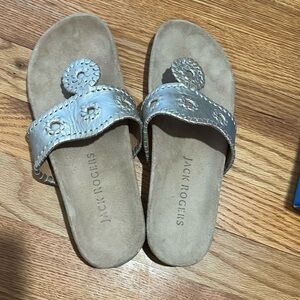 Jack Rogers Comfort Sandals Gold Size 8.5